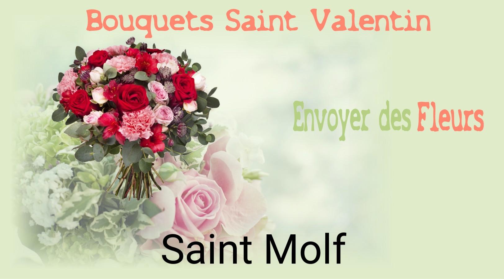 Roses de Saint-Valentin livrées à Saint-Molf